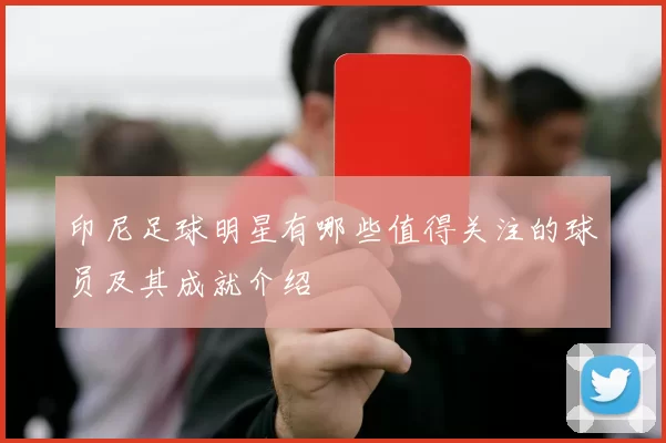 印尼足球明星有哪些值得关注的球员及其成就介绍
