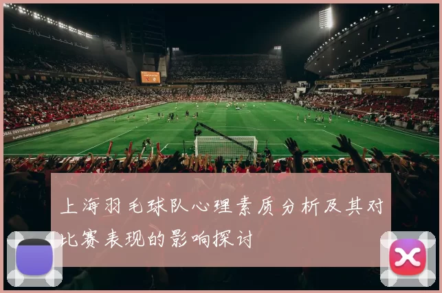 上海羽毛球队心理素质分析及其对比赛表现的影响探讨